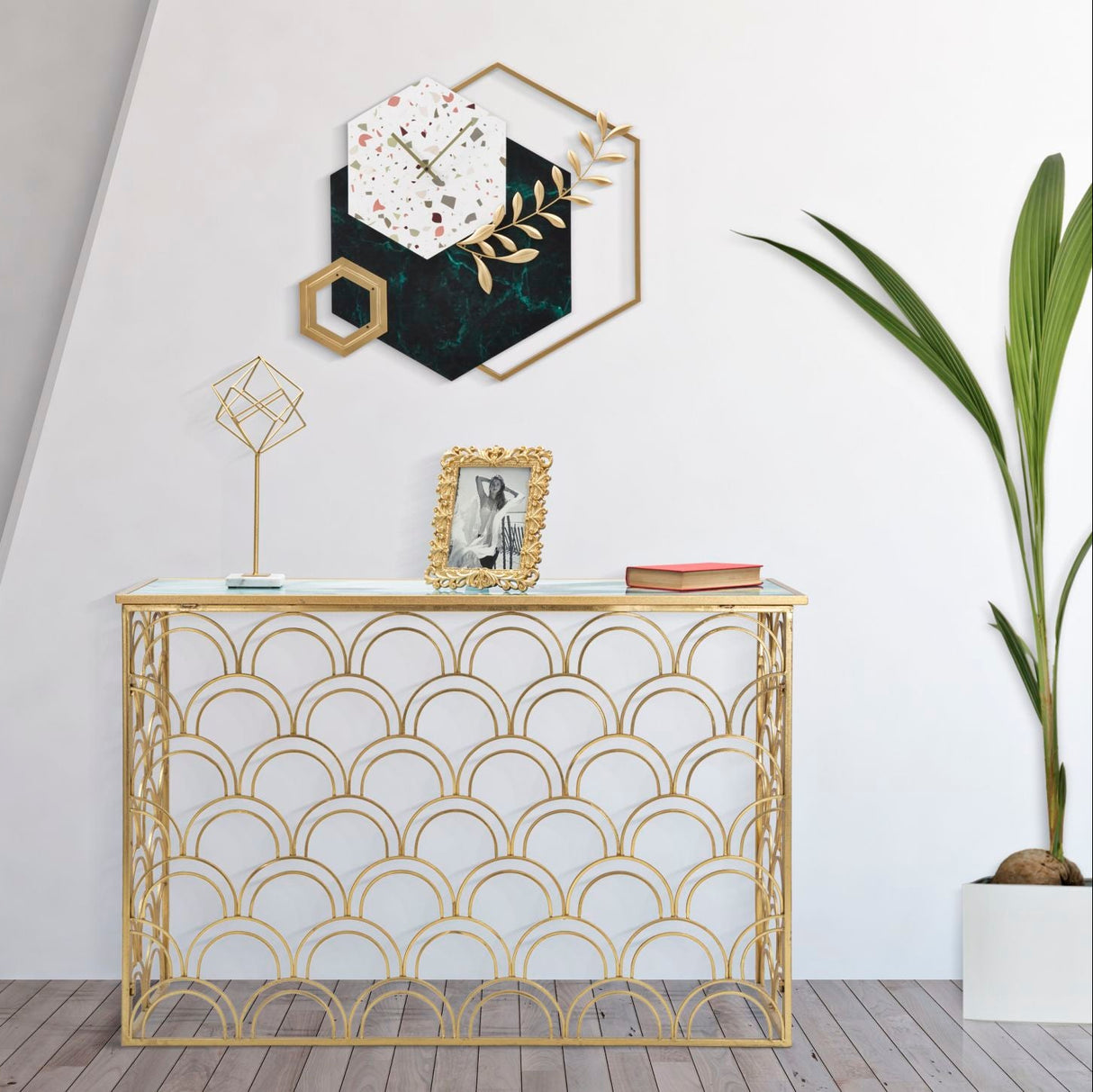 OROLOGIO DA MURO HEXAGON - FERRETTI