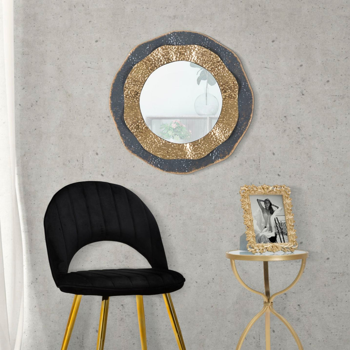 SPECCHIO DA MURO SHAI DARK - FERRETTI