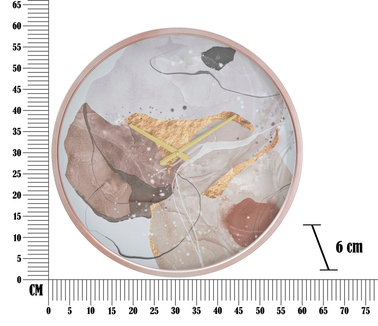 OROLOGIO DA MURO ART PINK - FERRETTI