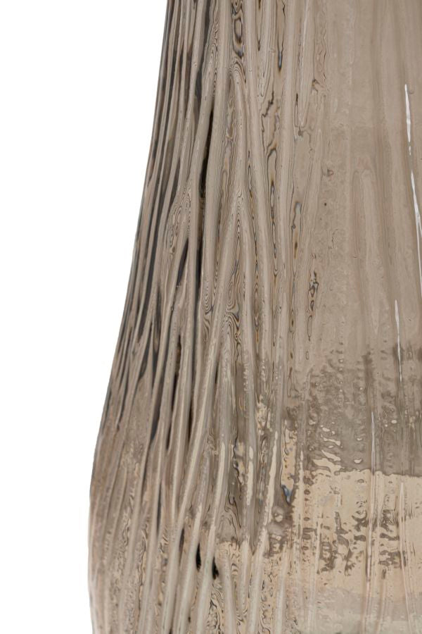 VASO JARRON ARABE VETRO RICICLATO BROWN (MADE IN SPAIN) - FERRETTI