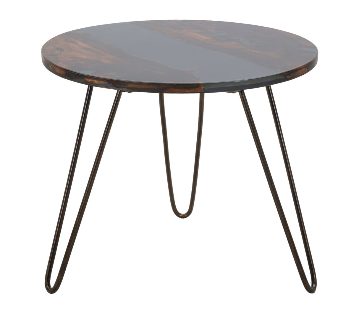 TAVOLO DA CAFFE' MUSTANG ROT. CM Ø 50X45 (LEGNO DI ACACIA NILOTICA)