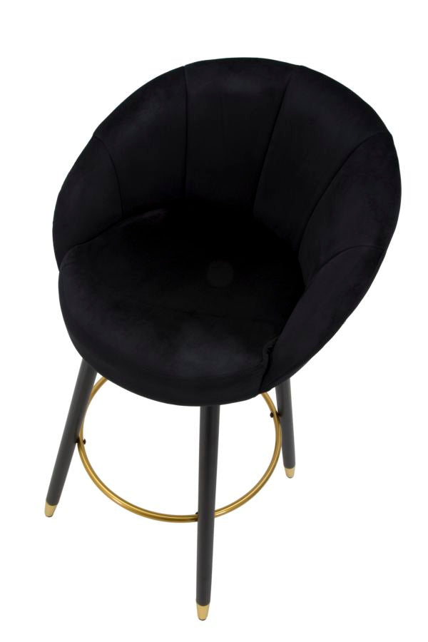 SGABELLO BAR PRAGUE NERO - FERRETTI