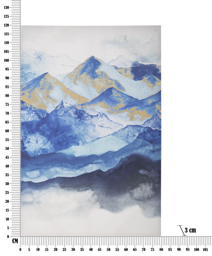 STAMPA DIPINTA MOUNTAIN - FERRETTI