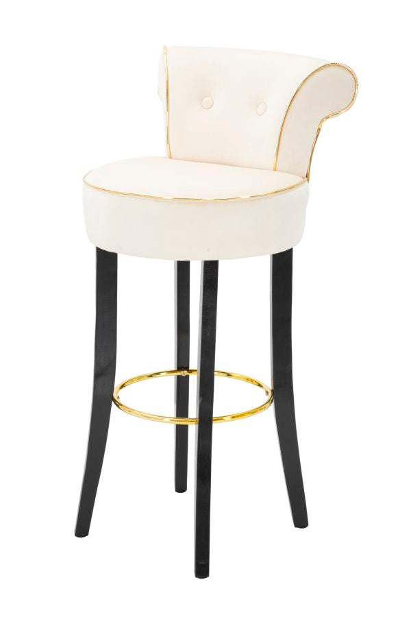 SGABELLO BAR LUXY CREMA - FERRETTI