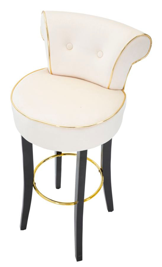 SGABELLO BAR LUXY CREMA - FERRETTI