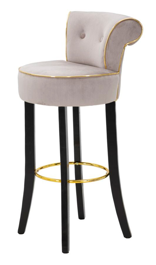 SGABELLO BAR LUXY GRIGIO - FERRETTI