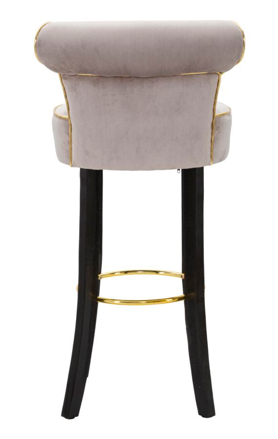 SGABELLO BAR LUXY GRIGIO - FERRETTI