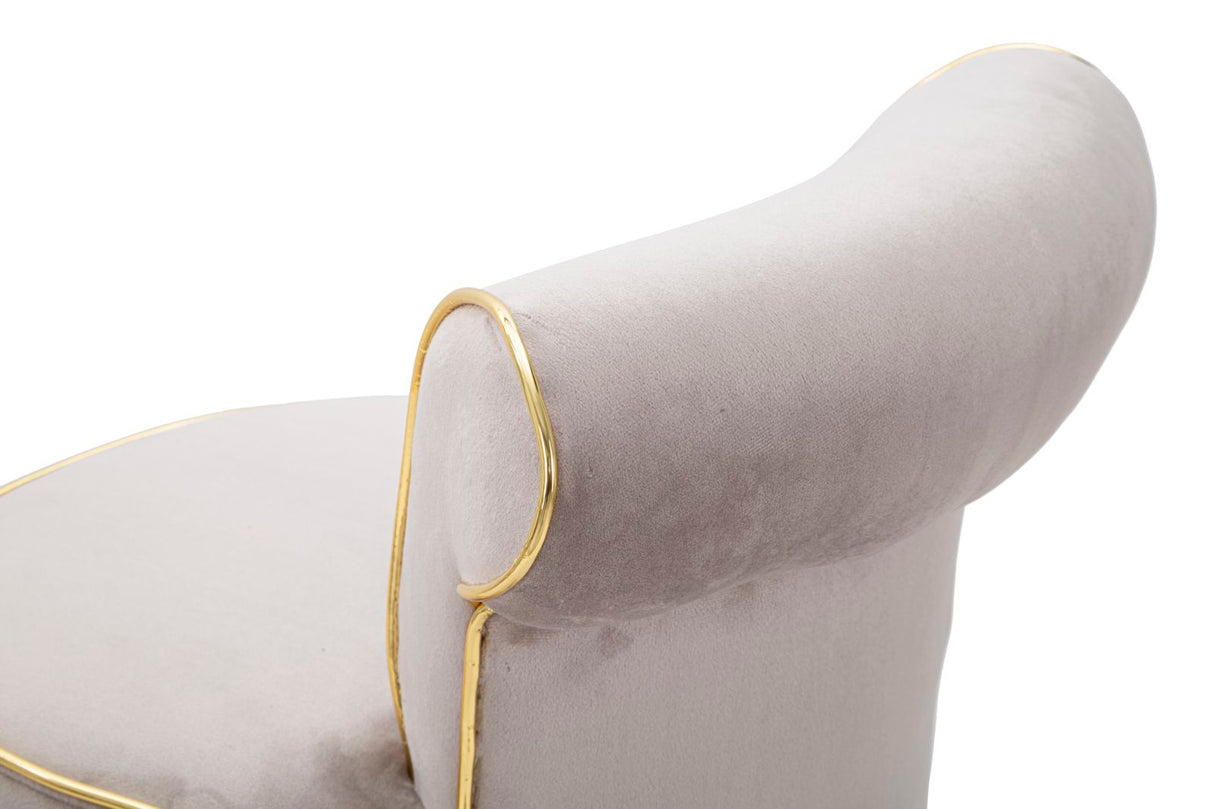 SGABELLO BAR LUXY GRIGIO - FERRETTI