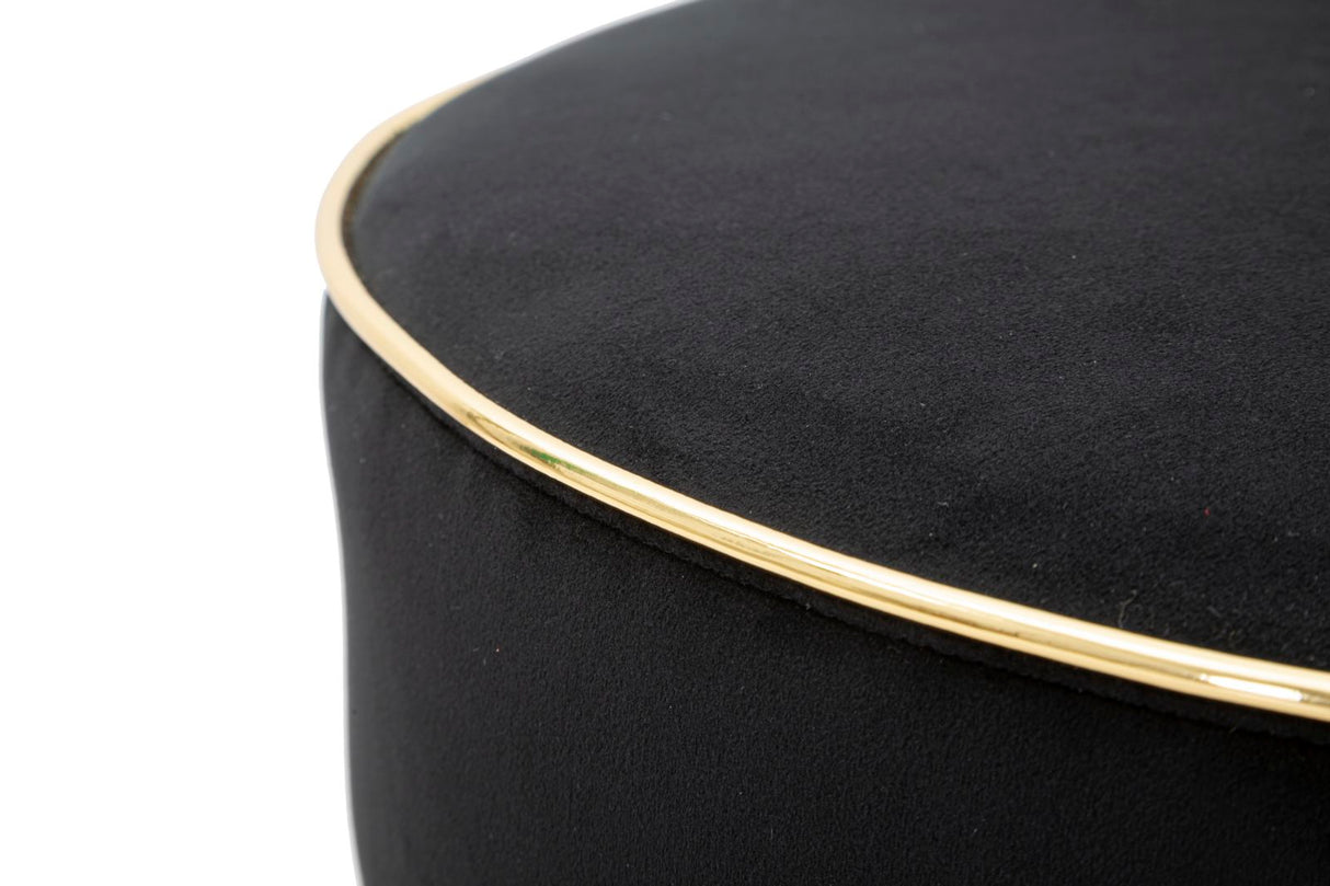 SGABELLO BAR LUXY NERO - FERRETTI