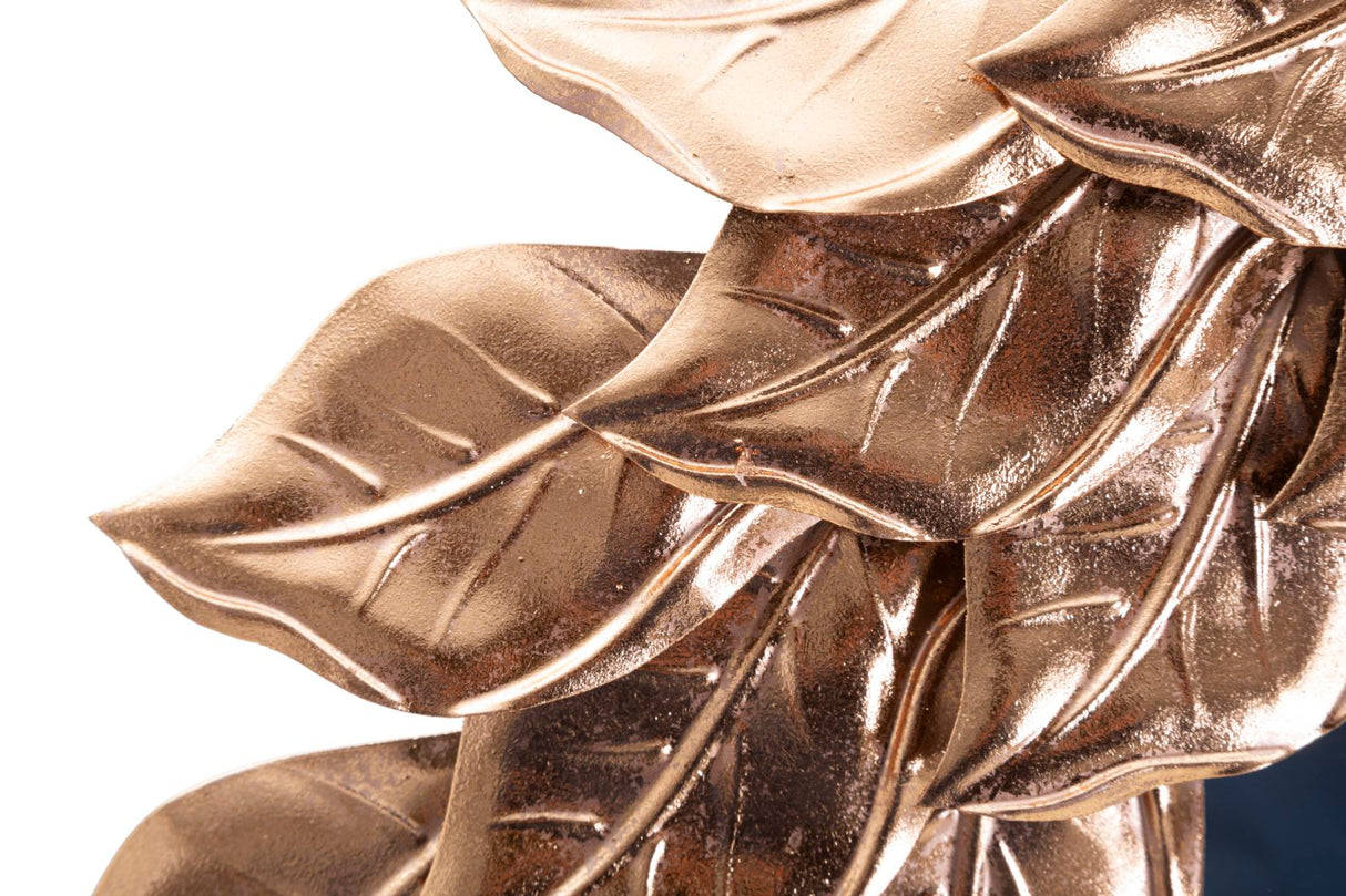 SPECCHIO DA MURO GLAM PETAL RAME - FERRETTI
