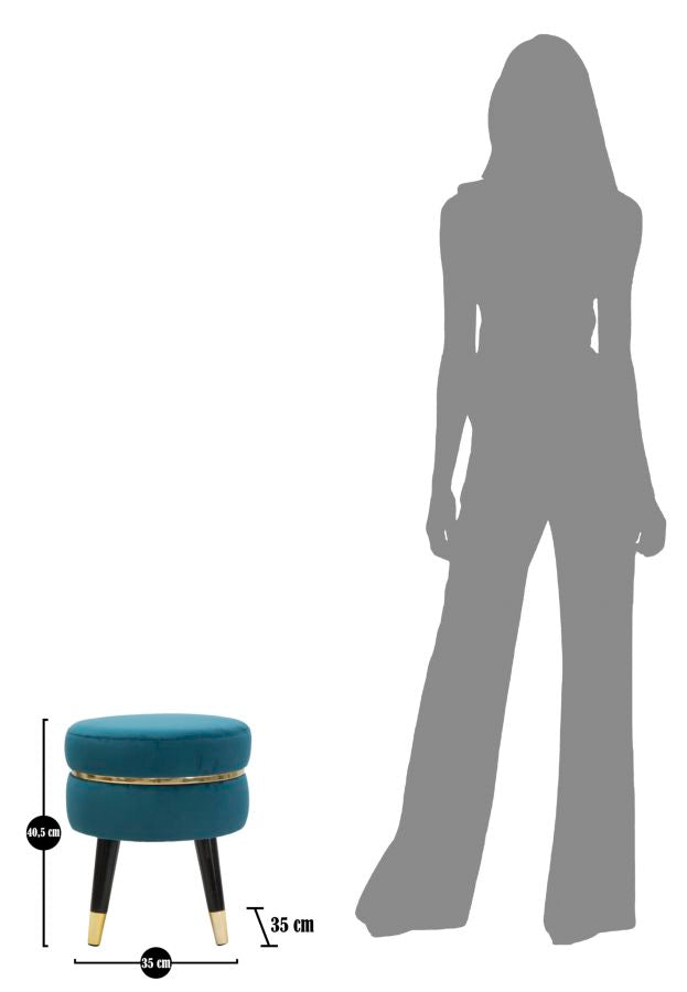 SGABELLO PARIS OTTANIO/GOLD - FERRETTI