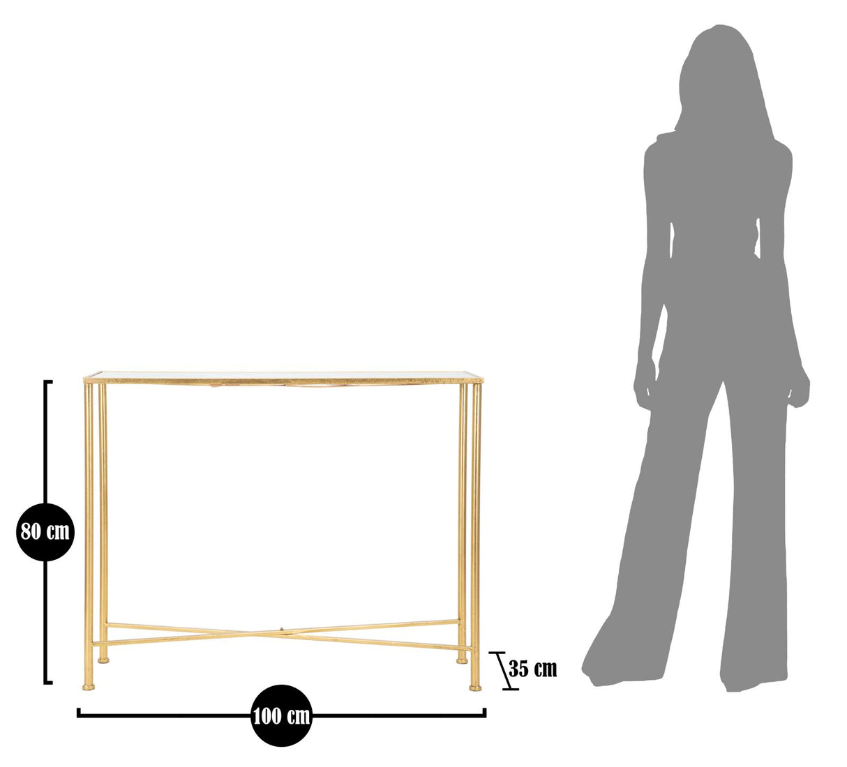 CONSOLE BUTTERFLIES GLASS - FERRETTI