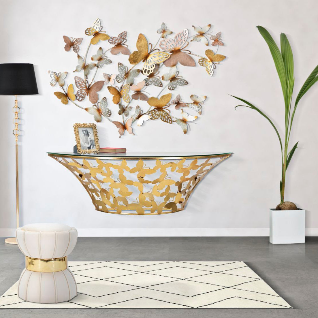 CONSOLE SOSPESA BUTTERFLIES - FERRETTI