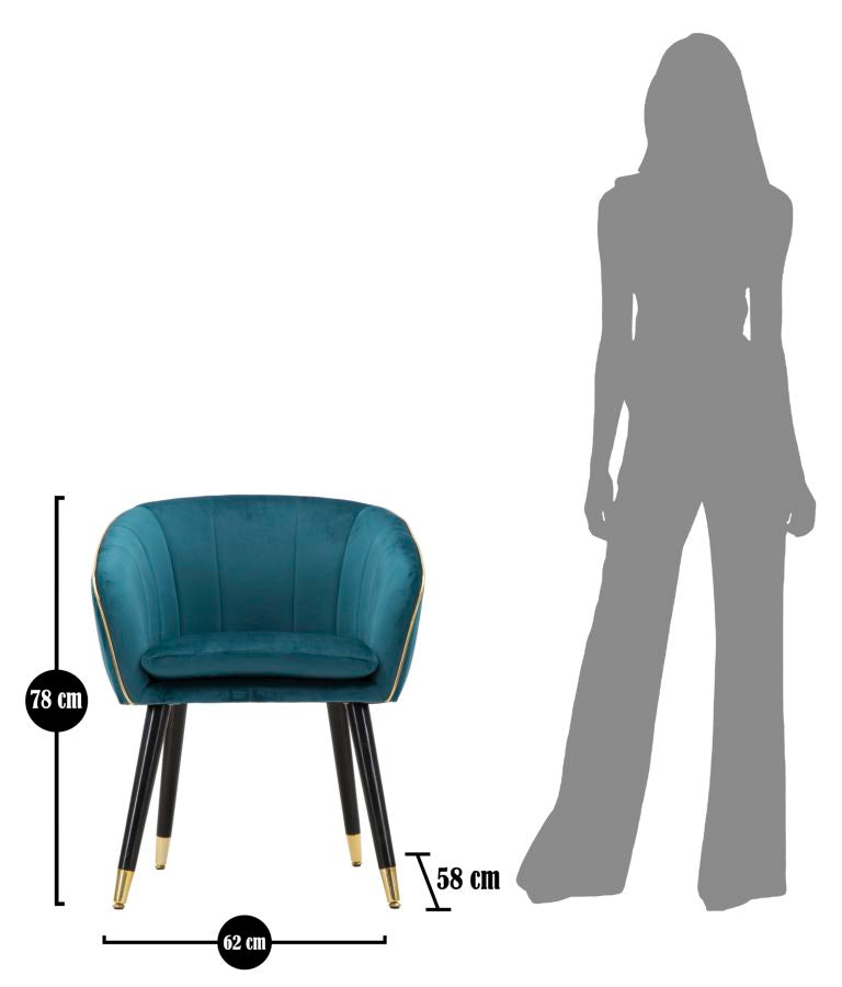 POLTRONA PARIS OTTANIO/GOLD - FERRETTI