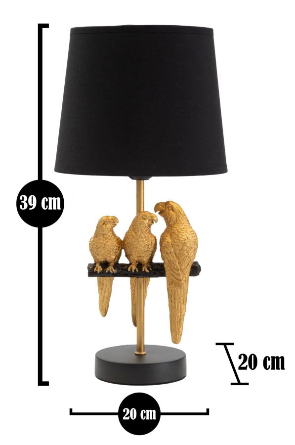 LAMPADA DA COMODINO PAPPAGALLO - FERRETTI