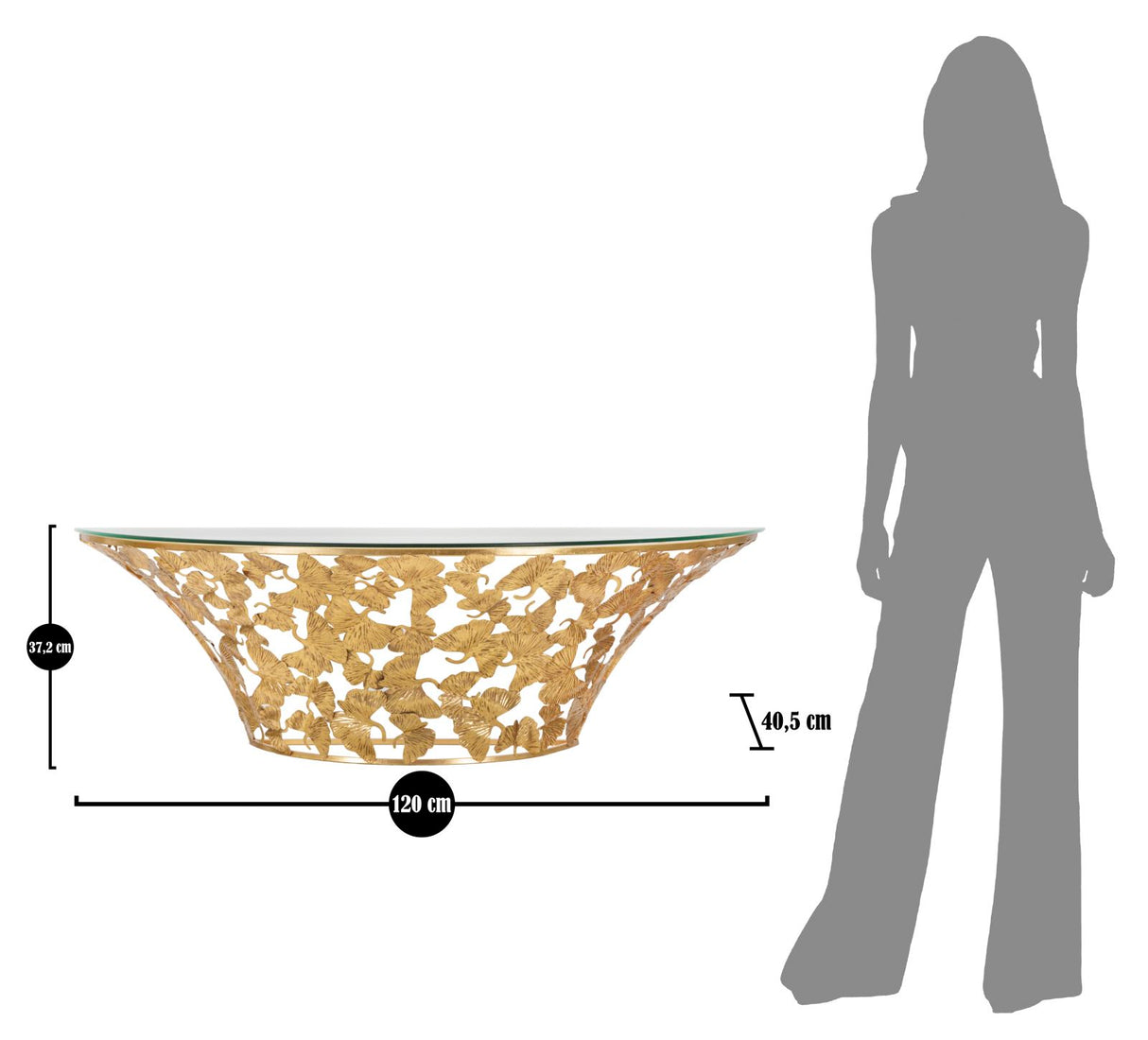CONSOLE SOSPESA FOGLIE - FERRETTI