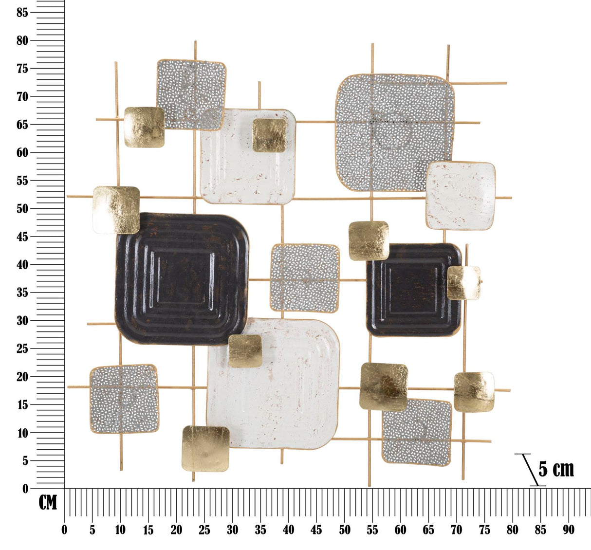 PANNELLO IN FERRO CUBES - FERRETTI