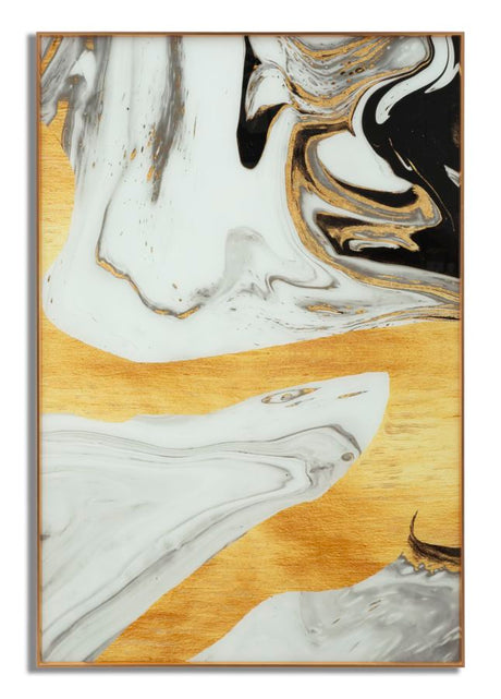 PANNELLO VETRO C/CORNICE GHOSTLY CM 80X3