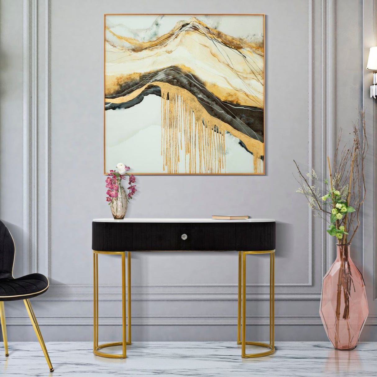 CONSOLE MONTPELLIER NERA - FERRETTI