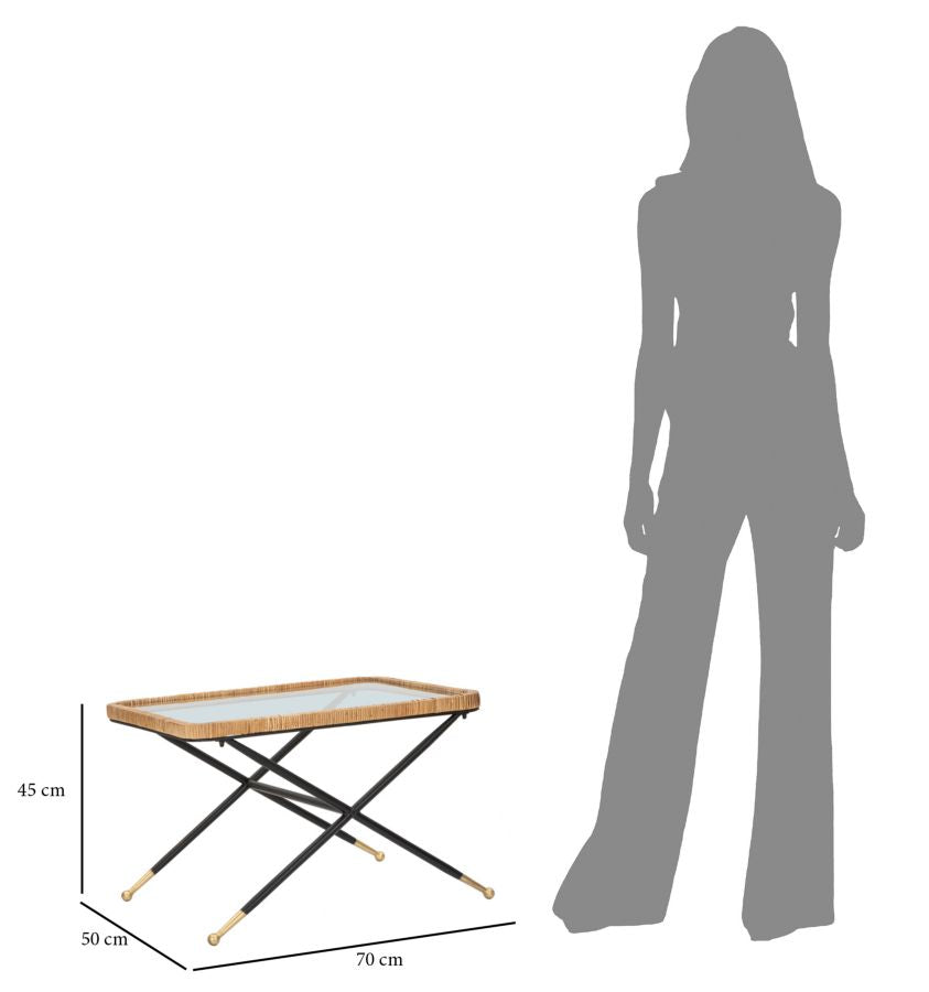 TAVOLO DA CAFFE' SAINT BARTH RETT. - FERRETTI