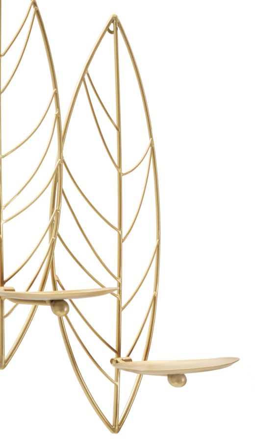 PORTACANDELE LEAF DA MURO - FERRETTI