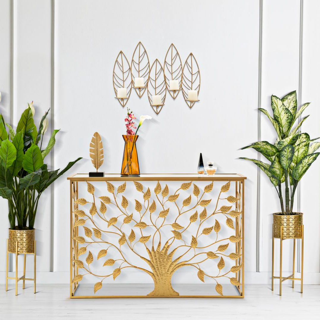 PORTACANDELE LEAF DA MURO - FERRETTI