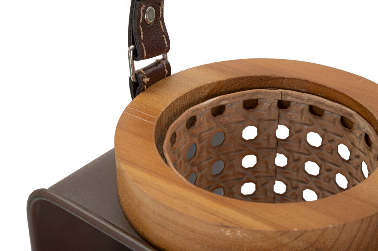 LANTERNA IRON-RATTAN - FERRETTI