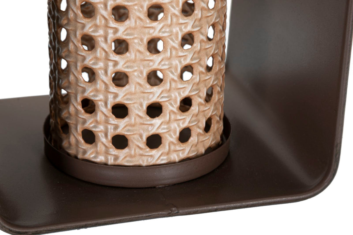 LANTERNA IRON-RATTAN - FERRETTI