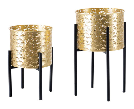 P/VASI GLISSY STAND COPPIA -A- CM Ø 21X38-19X28