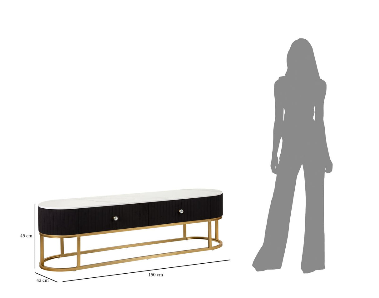 P/TV MONTPELLIER NERO - FERRETTI