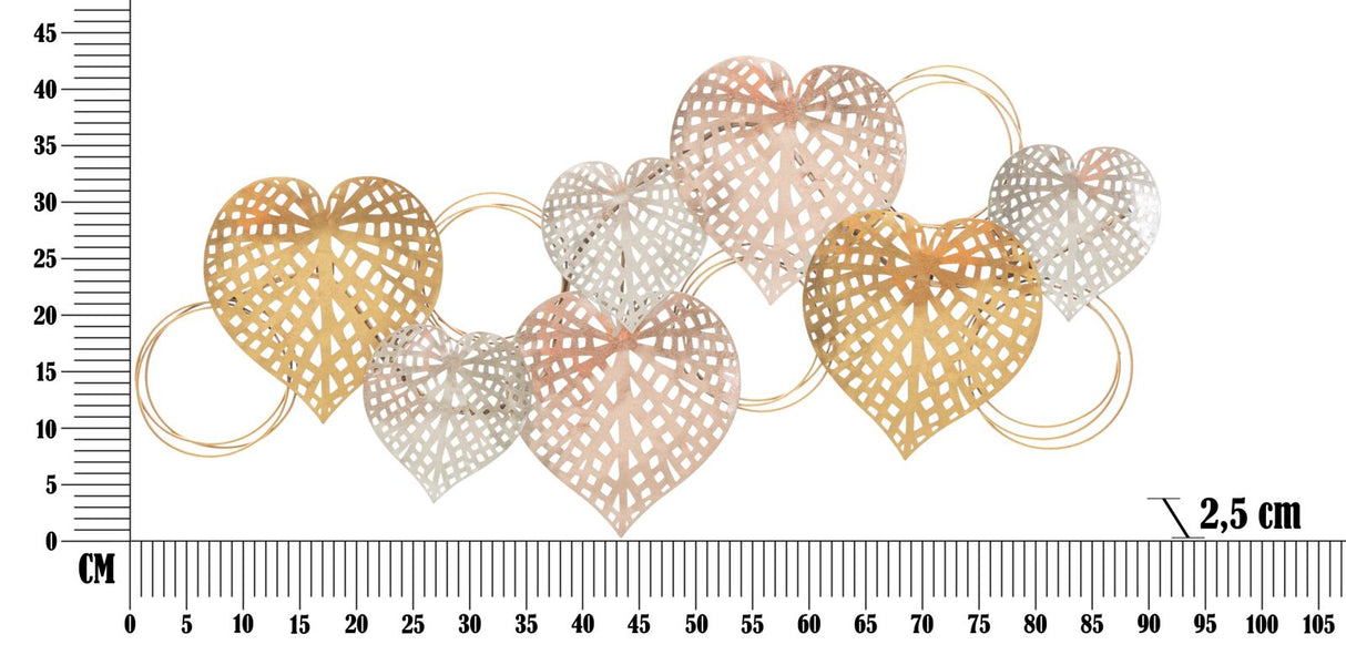 PANNELLO IN FERRO HEARTS - FERRETTI