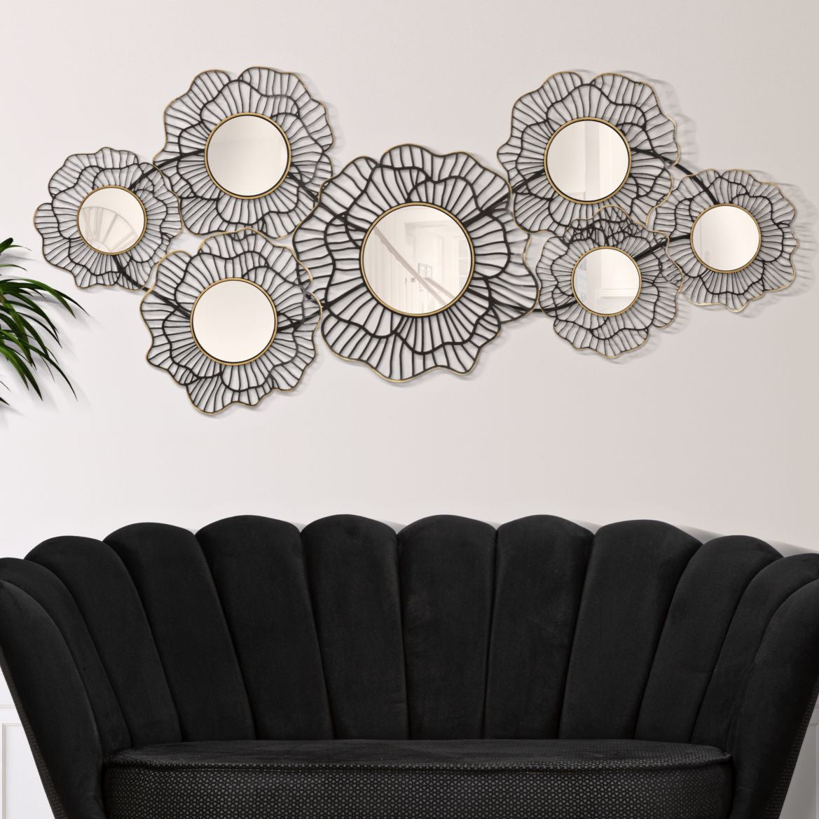 PANNELLO IN FERRO OSAKA C/SPECCHI - FERRETTI