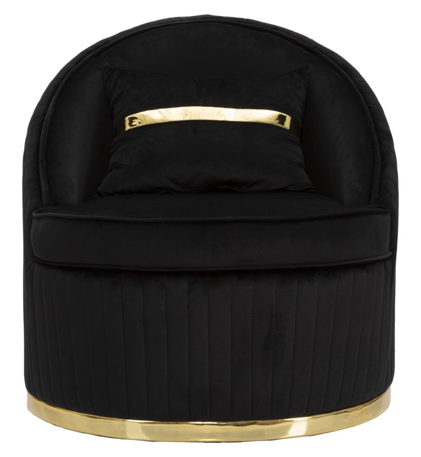 POLTRONA SPACE PLUS NERA - FERRETTI