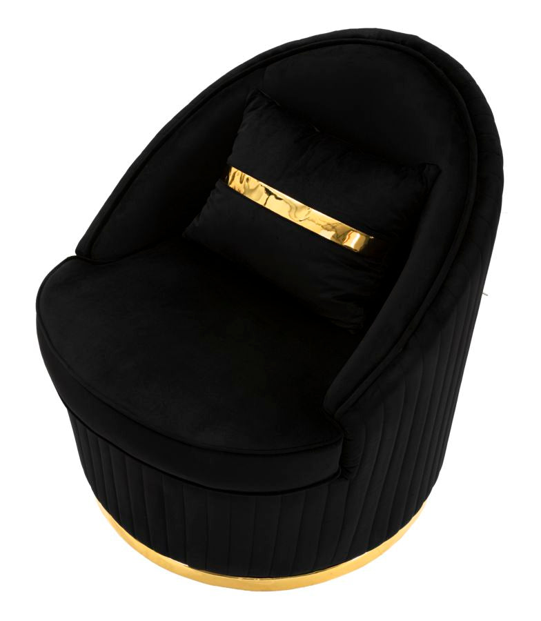 POLTRONA SPACE PLUS NERA - FERRETTI