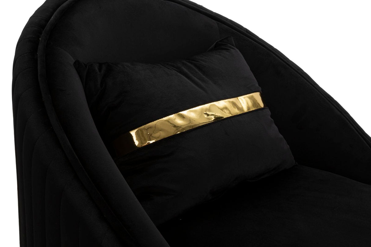 POLTRONA SPACE PLUS NERA - FERRETTI