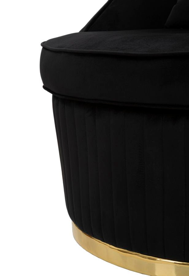 POLTRONA SPACE PLUS NERA - FERRETTI