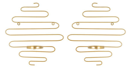 P/CAND DA MURO ALID COPPIA CM 33X10X34 (VETRO NON INCLUSO)