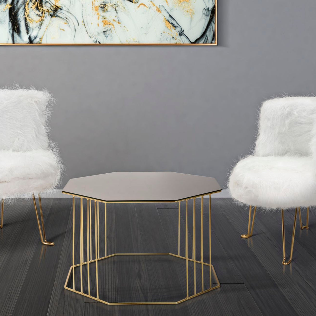 TAVOLINETTO DA CAFFE' OCTAGON - FERRETTI