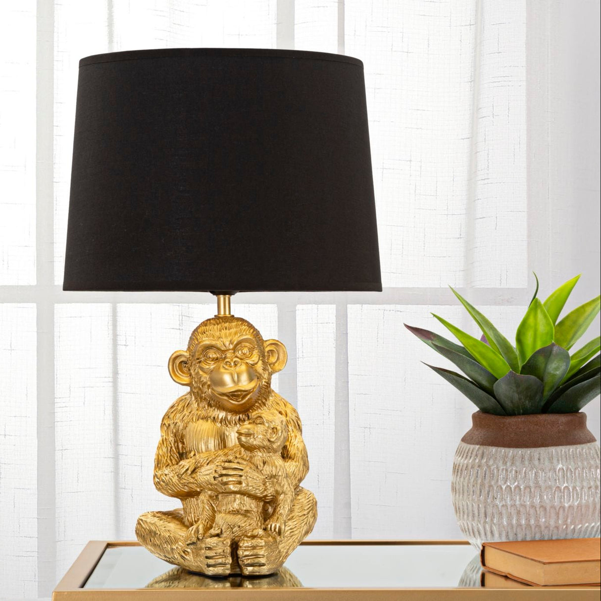 LAMPADA DA TAVOLO MONKEY MUM - FERRETTI