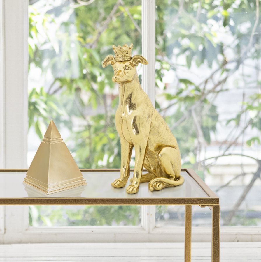 CANE C/CORONA ORO - FERRETTI