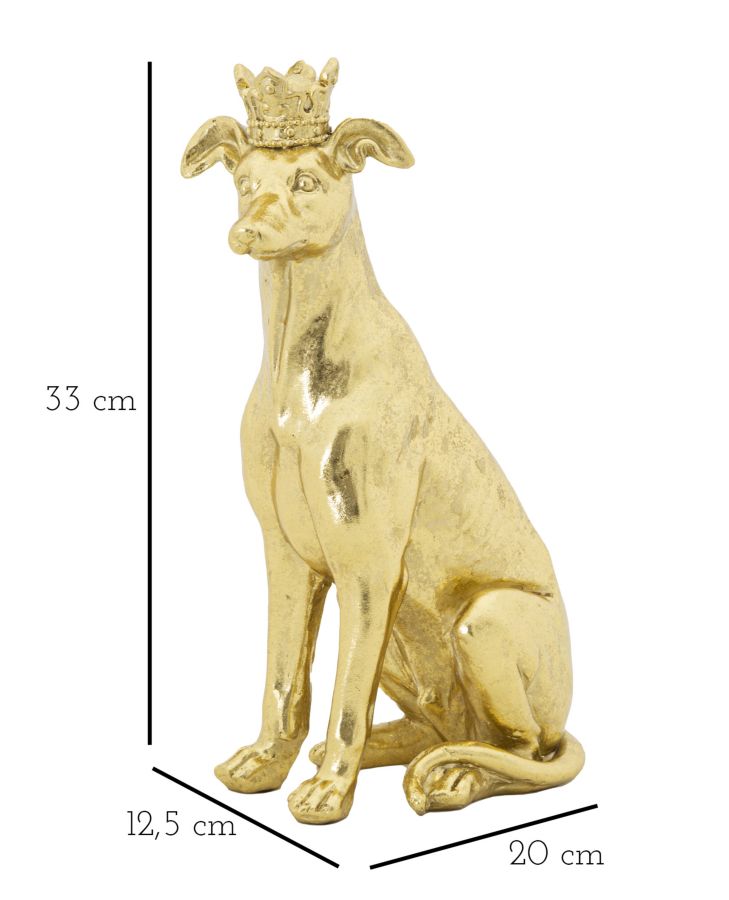 CANE C/CORONA ORO - FERRETTI