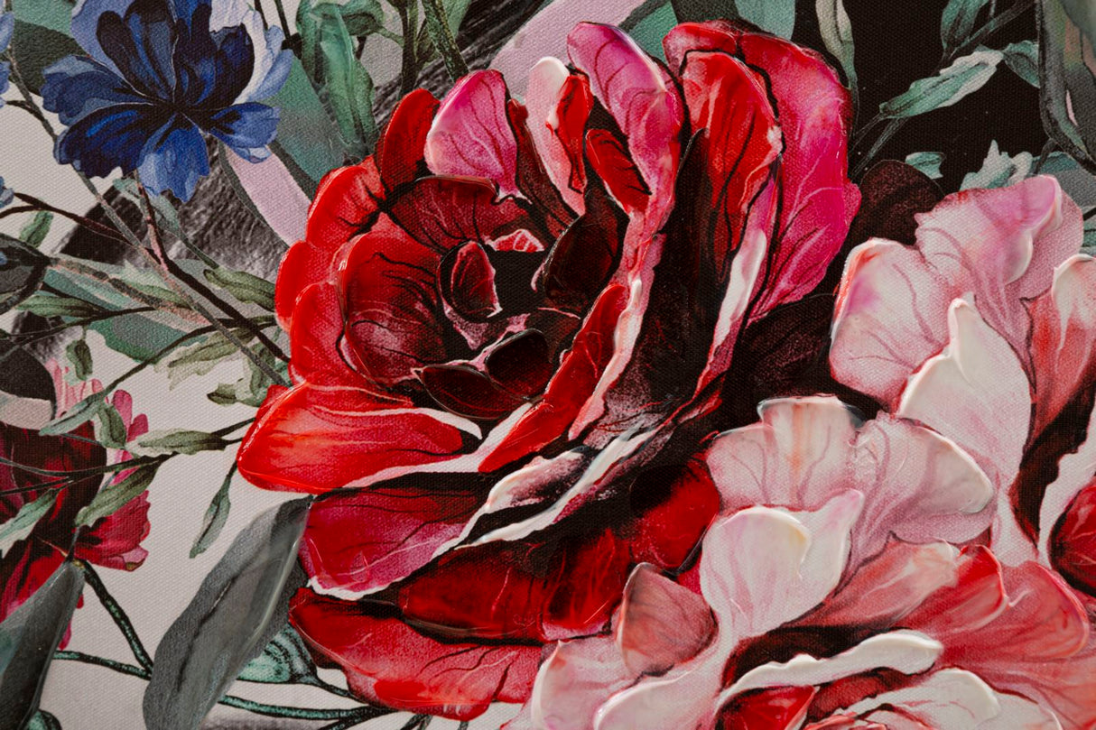 STAMPA DIPINTA LADY FLOWER -A- FERRETTI
