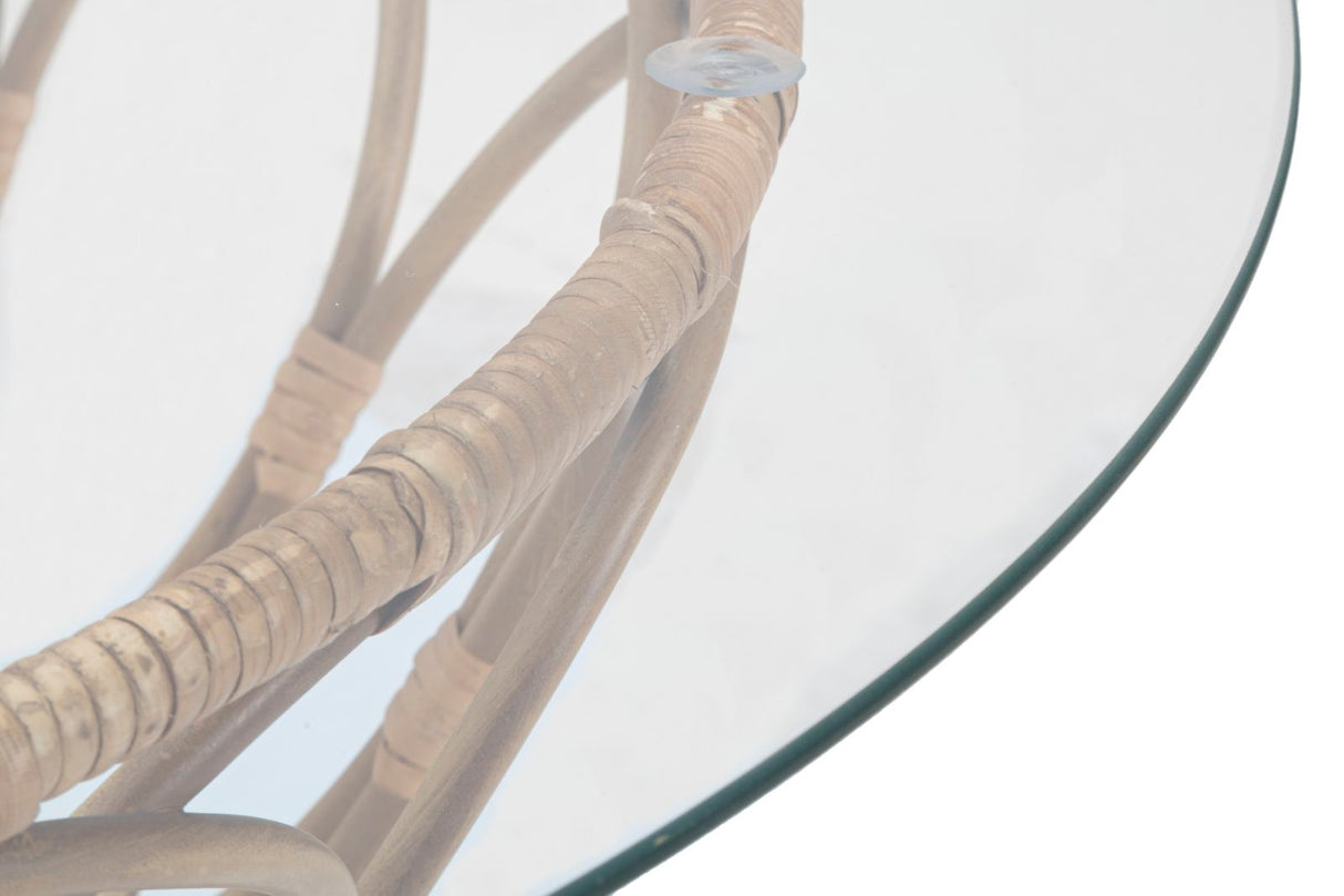 TAVOLO DA CAFFE' PANAMA CIRCLE - FERRETTI