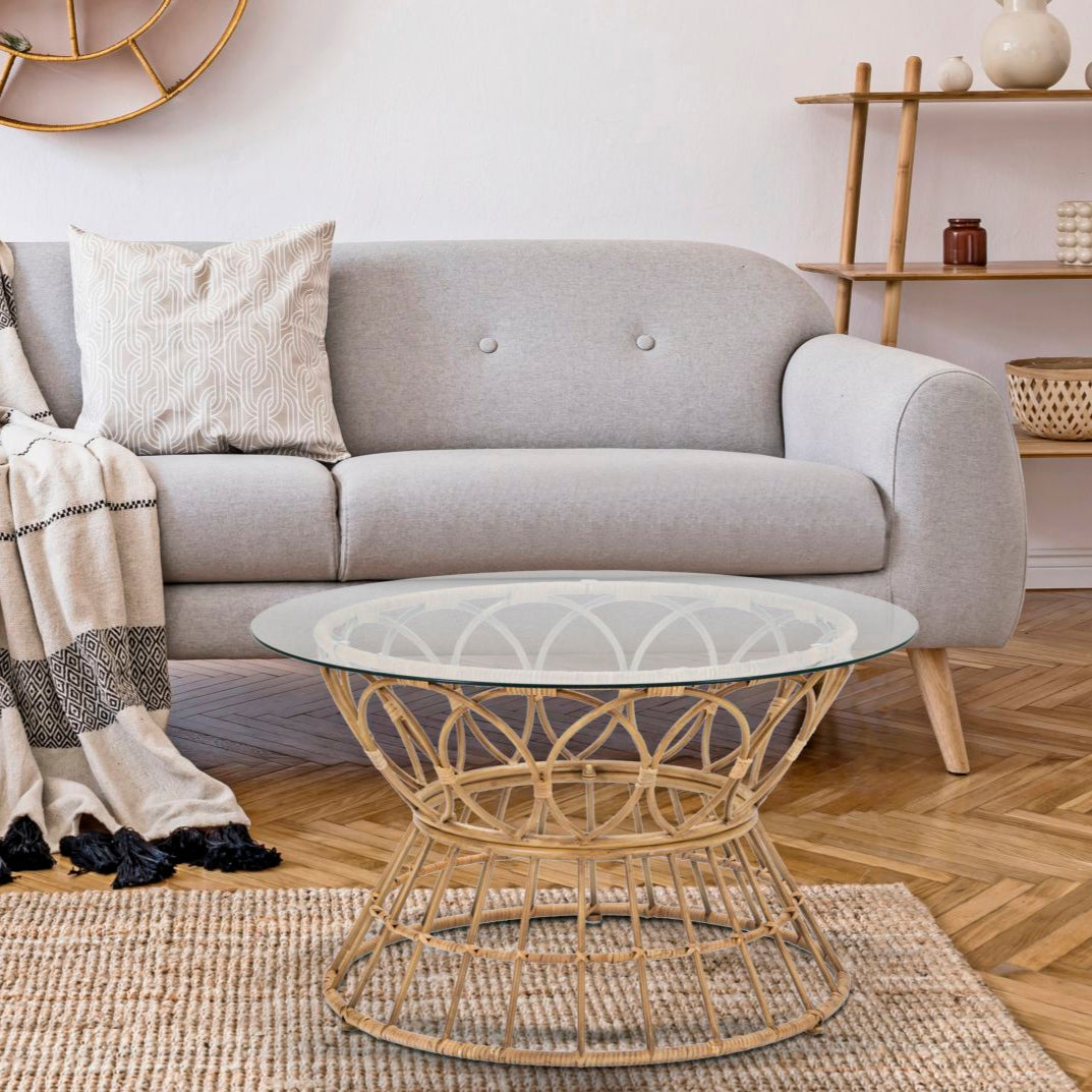 TAVOLO DA CAFFE' PANAMA CIRCLE - FERRETTI