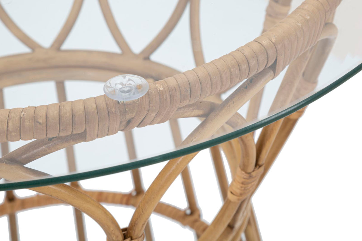 TAVOLO DA CAFFE' PANAMA CIRCLE - FERRETTI