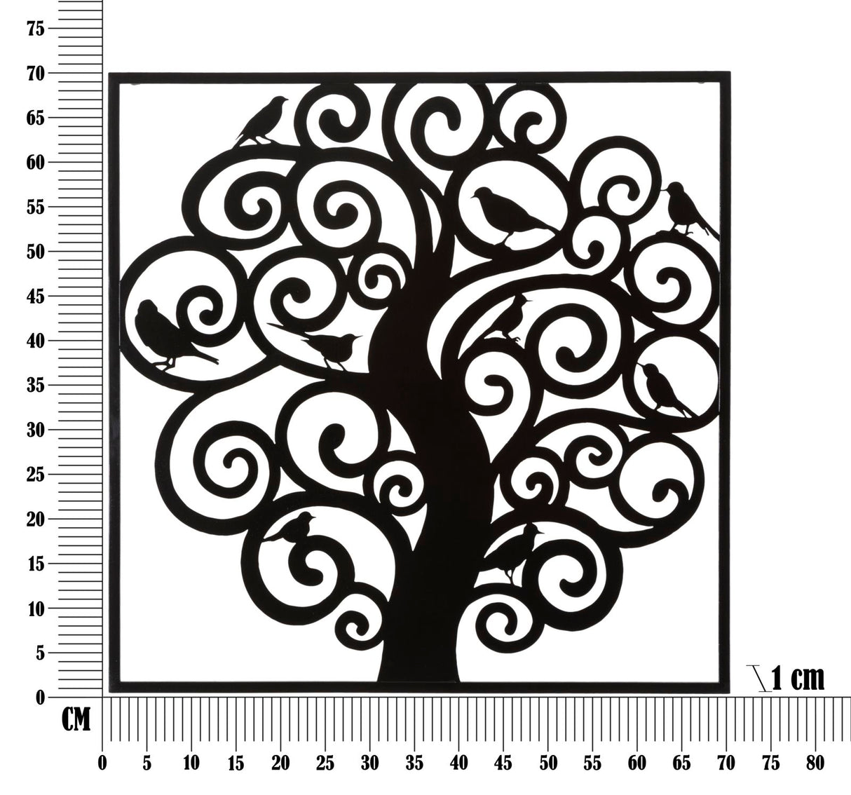 PANNELLO IN FERRO TREE - FERRETTI