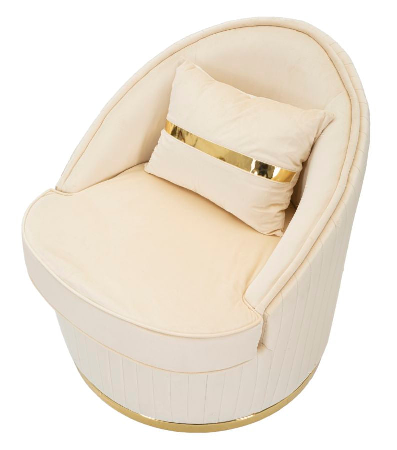 POLTRONA SPACE PLUS CREMA - FERRETTI