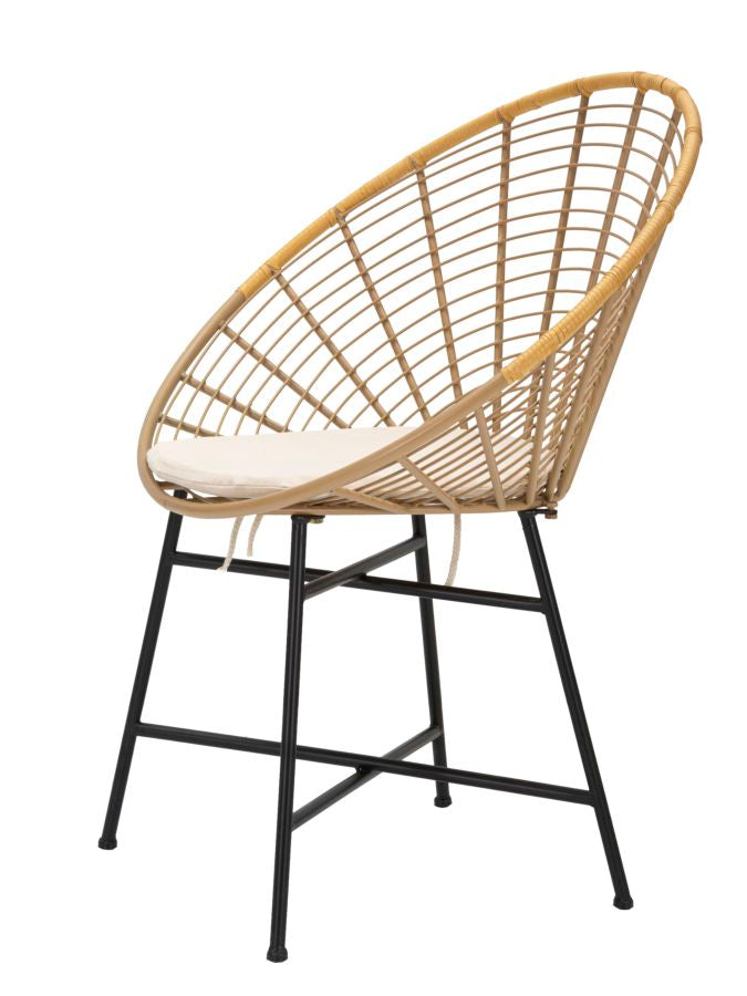 SEDIA PANAMA GRID C/CUSCINO - FERRETTI