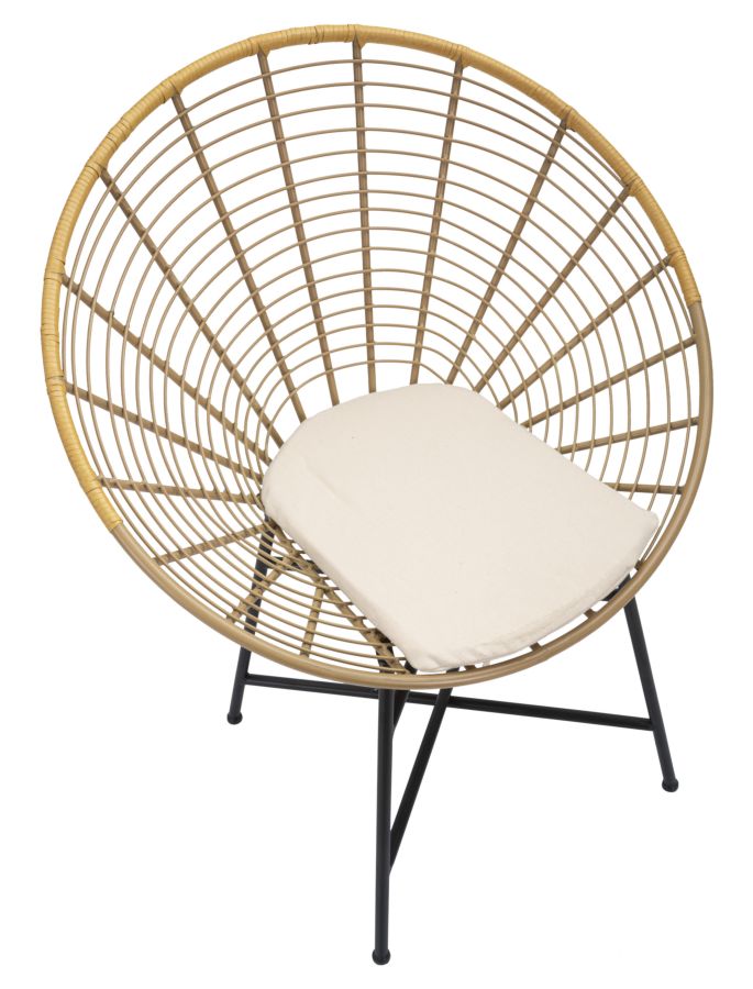 SEDIA PANAMA GRID C/CUSCINO - FERRETTI