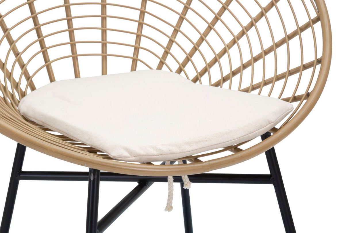 SEDIA PANAMA GRID C/CUSCINO - FERRETTI